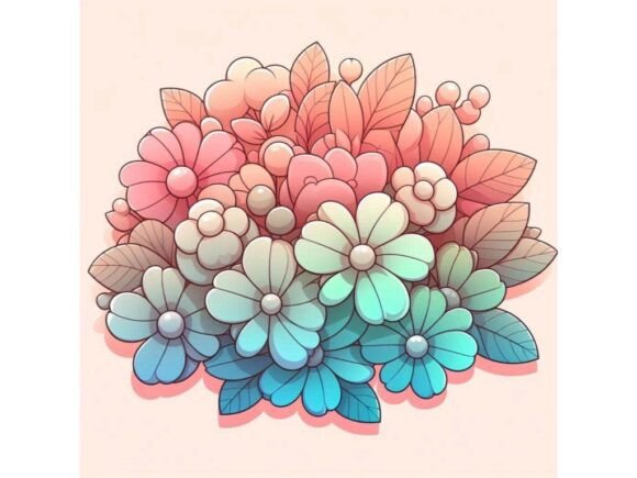 An Embroidery-inspired Floral Design Wit