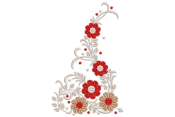 Decorative Floral Corner